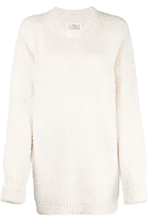 Maison Margiela Pull en maille à col rond