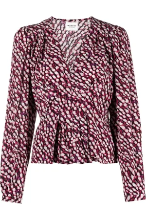 Marant Etoile Blouse Eddy à imprimé animalier
