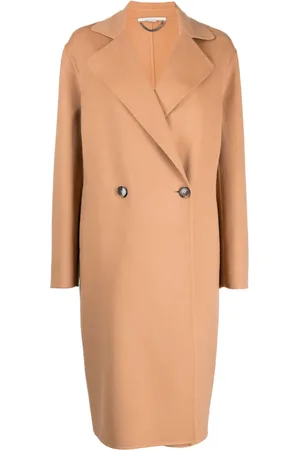 Stella McCartney Manteau en laine à boutonnière croisée