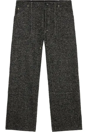 4SDESIGNS Pantalon à chevrons