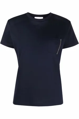 Fabiana Filippi T-shirt à ornements métalliques