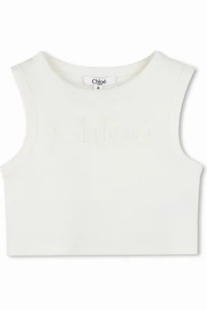 Chloé Haut à logo brodé