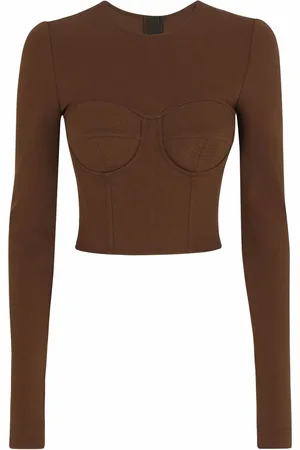 Dolce & Gabbana Haut-corset à manches longues