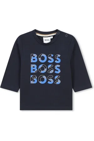 HUGO BOSS T-shirt en coton à logo imprimé