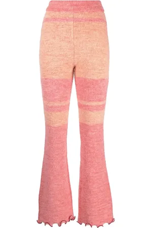 Andersson Bell Pantalon en maille à rayures