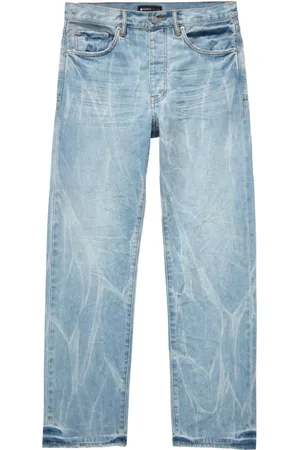 Purple Brand Pantalon droit à motif tie-dye