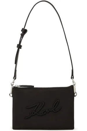 Karl Lagerfeld Pochette à logo Signature brodé