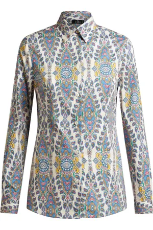 Etro Chemise à imprimé cachemire
