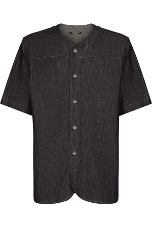 Dolce & Gabbana Chemise en jean à logo brodé