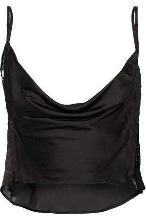 Y / PROJECT Haut crop en dentelle
