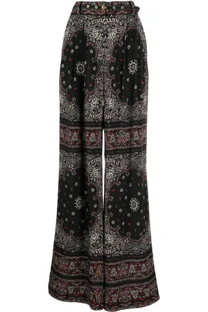 ZIMMERMANN Pantalon ample à imprimé bandana