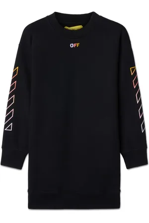 OFF-WHITE Robe en coton à imprimé Arrow
