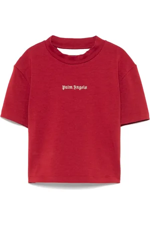Palm Angels T-shirt à logo brodé