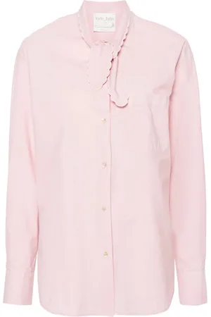 FORTE FORTE Chemise en popeline à col lavallière