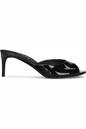 Dolce & Gabbana Mules en cuir 60 mm à fini verni
