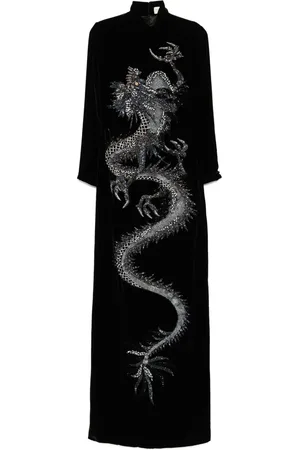 Ilkyaz Ozel Robe longue Catroux