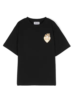 Moschino T-shirt en coton à imprimé Teddy Bear