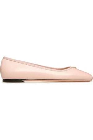 Bally Ballerines en cuir à plaque logo