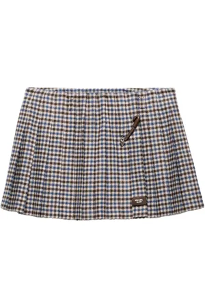 Prada Minijupe à carreaux