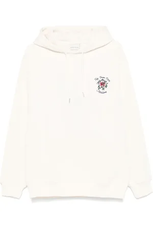 Drôle de Monsieur Hoodie à logo brodé