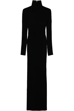 Twin-Set Robe longue en maille à découpe