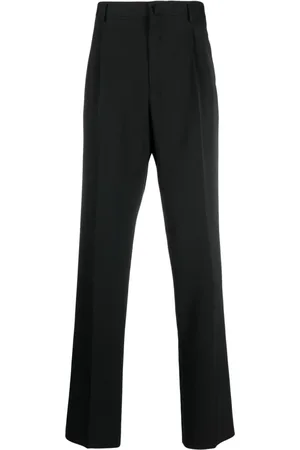 Lanvin Pantalon droit plissé en laine