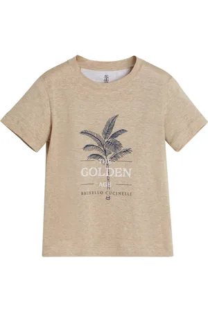 Brunello Cucinelli T-shirt à imprimé graphique