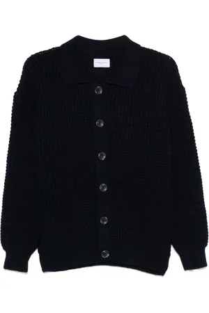 Family First Cardigan à col pointu