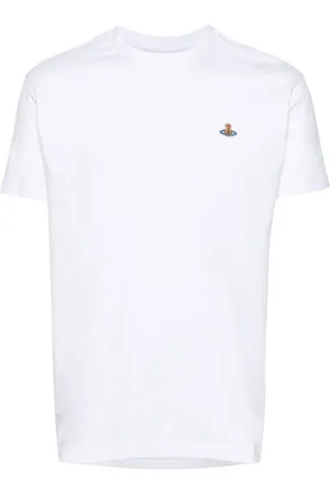 Vivienne Westwood T-shirt en coton à logo brodé