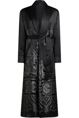 Etro Manteau à motif en jacquard