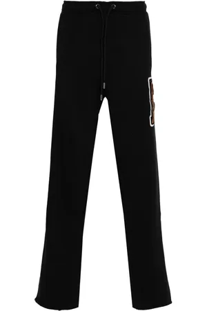 Roberto Cavalli Pantalon de jogging à logo en relief
