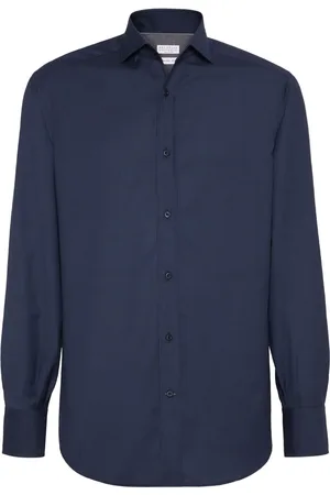 Brunello Cucinelli Chemise en laine vierge