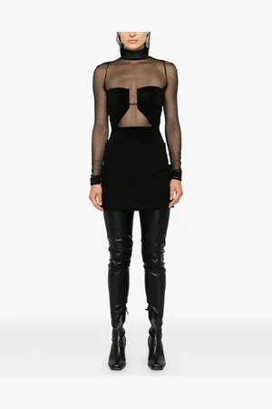 Rick Owens Minijupe Cut-Off