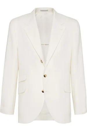 Brunello Cucinelli Blazer à simple boutonnage