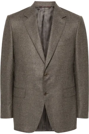 CANALI Blazer en laine à simple boutonnage
