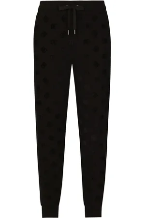 Dolce & Gabbana Pantalon de jogging à motif monogrammé embossé