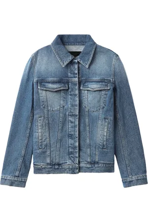 Proenza Schouler Veste en jean à effet délavé