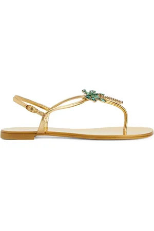Giuseppe Zanotti Sandales Venice Beach à semelle plate