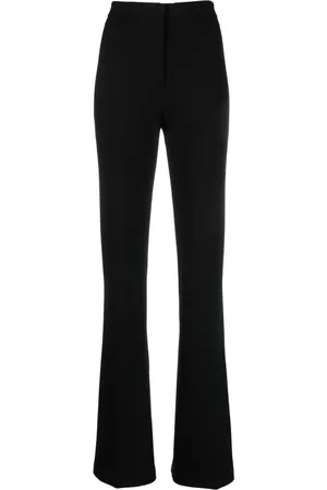 Pinko Pantalon évasé en crêpe à taille haute