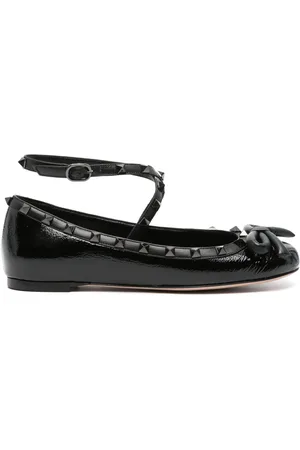 VALENTINO GARAVANI Ballerines Rockstud en cuir