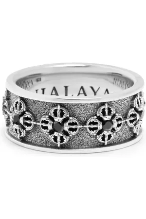 Nialaya Bague Dorje à détail embossé