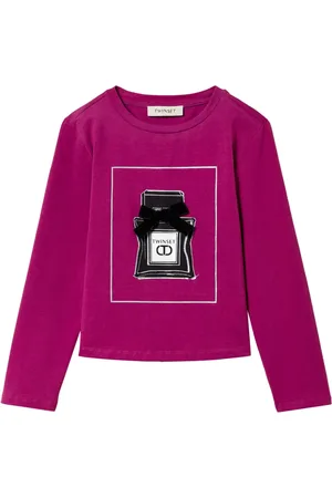 Twin-Set T-shirt imprimé à détails de paillettes