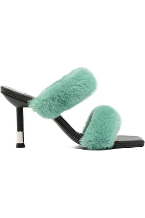 SENSO Sandales Quisha 90 mm en peau lainée artificielle