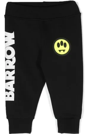 BARROW Pantalon de jogging en coton à logo imprimé