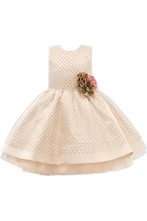Tulleen Robe trapèze à détail de broche