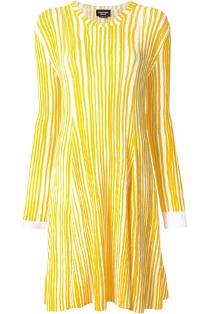 Calvin Klein Robe plissée à rayures