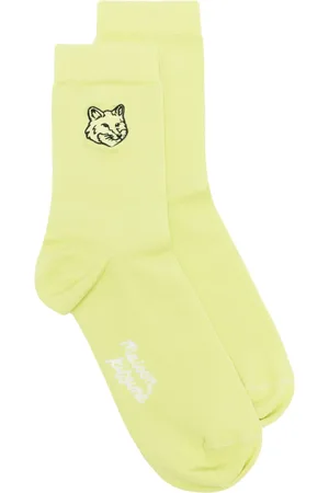 Maison Kitsuné Chaussettes à détail de renard