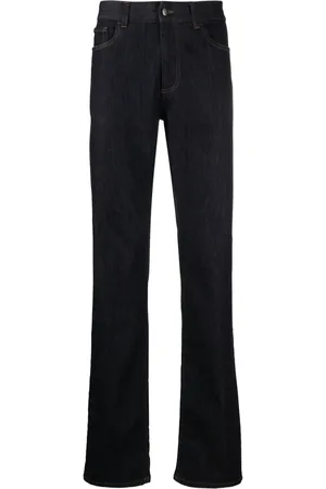 CANALI Jean droit à taille mi-haute