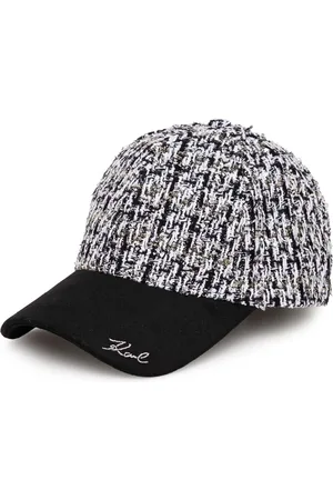Karl Lagerfeld Casquette en tweed