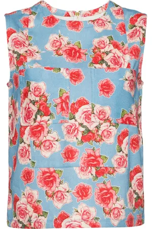 Bambah Haut Rose en jean